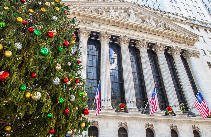 WAll Street for Christmas