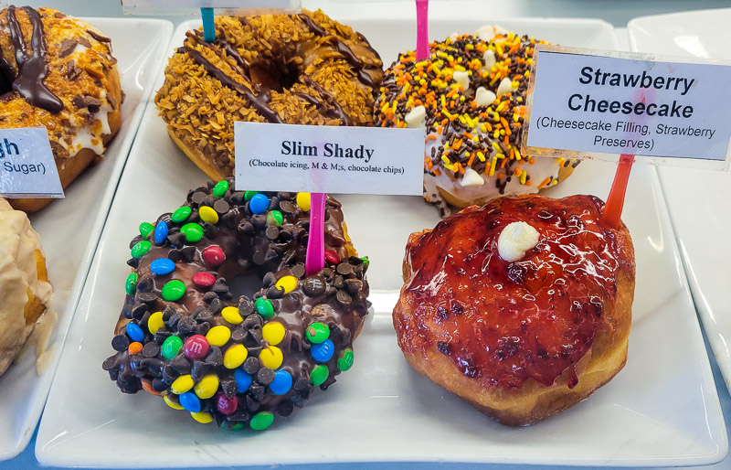 Wake N Bake donuts, Carolina Beach