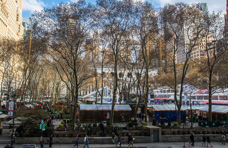 Bryant Park Winter Village