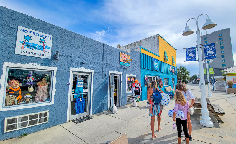 Carolina Beach boardwalk