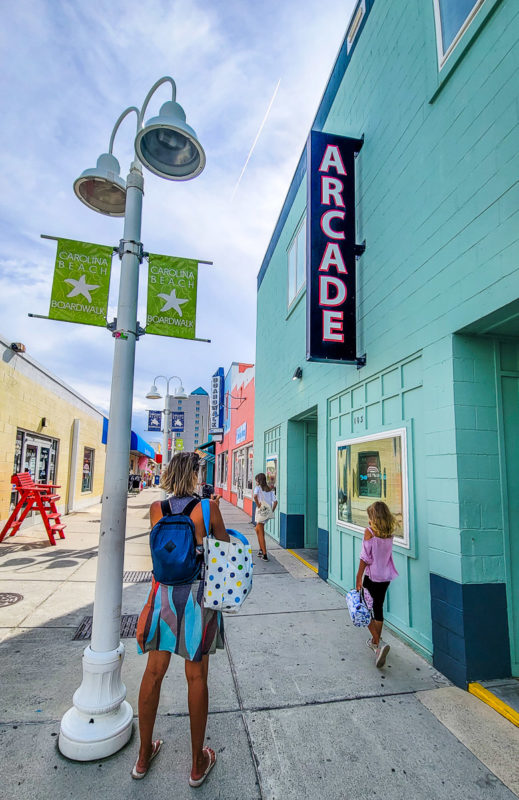 Carolina Beach boardwalk