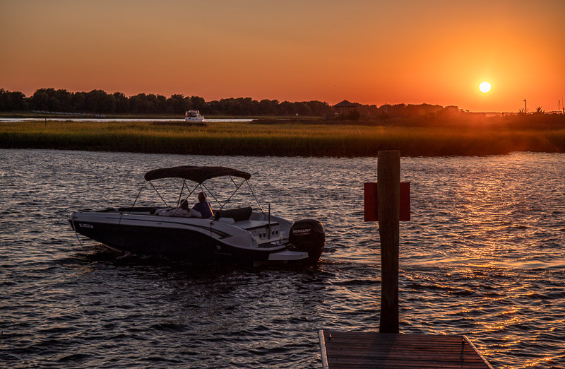 Sunset in Southport