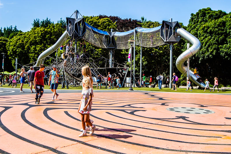 Art and Play Playground Seattle Center