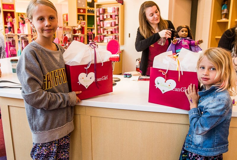 America Girl Store at Mall of America in Bloomington, Minnesota