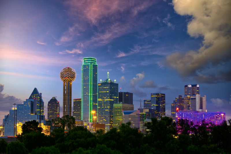 dallas skyline