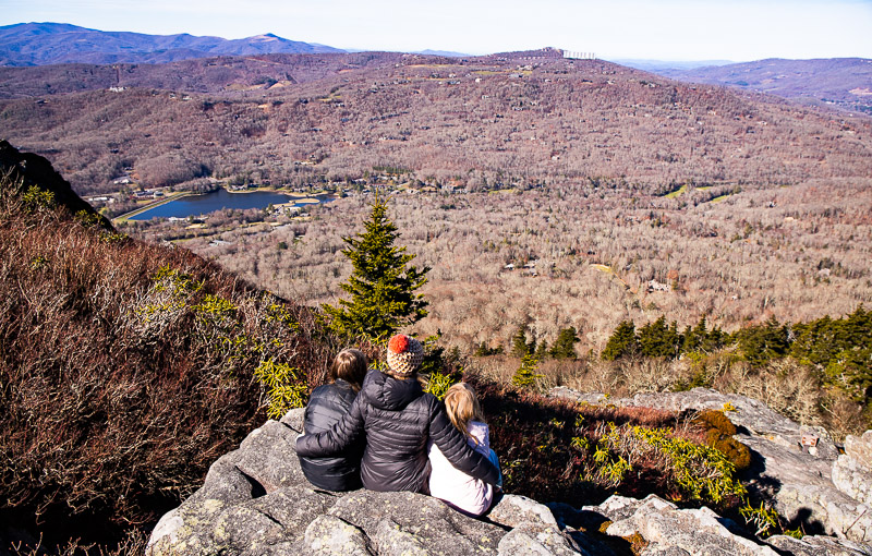 Swinging Bridge on Grandfather Mountain, North Carolina