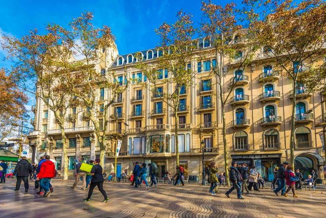 Barrio Gotico where to stay in Barcelona for the first time