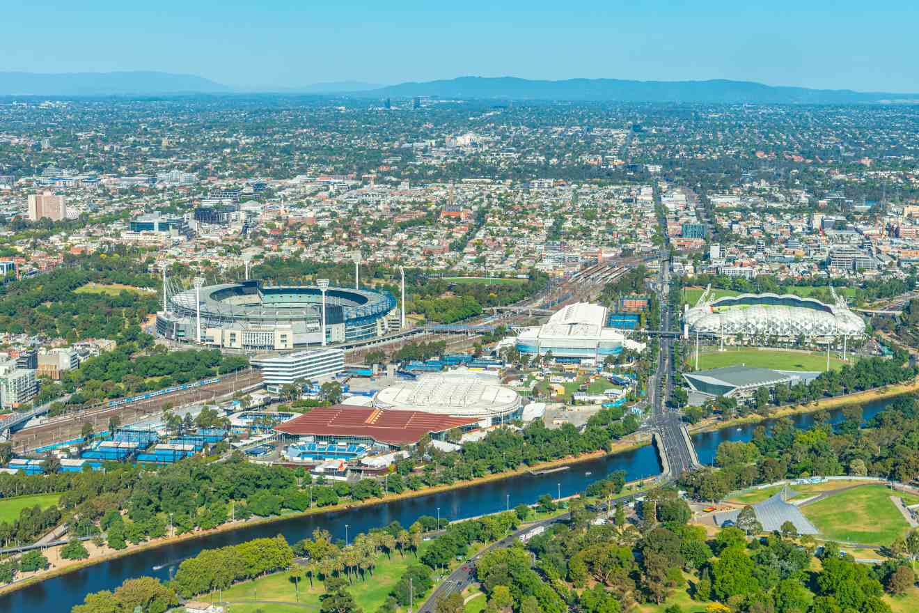 where to stay in Richmond Melbourne for sport events