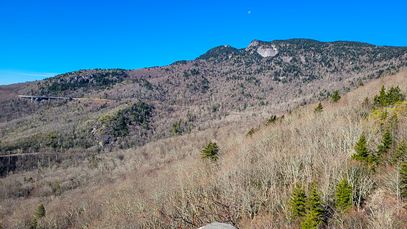 Grandfather Mountain in the distance