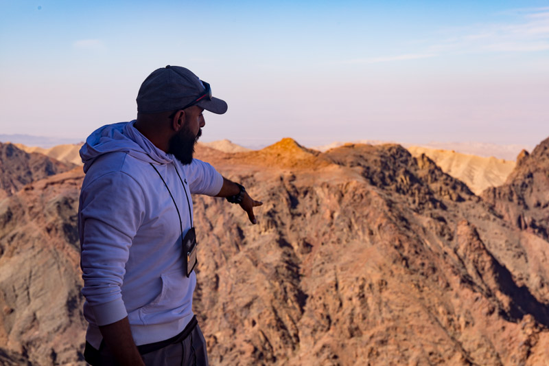 back door hike to petra with guide