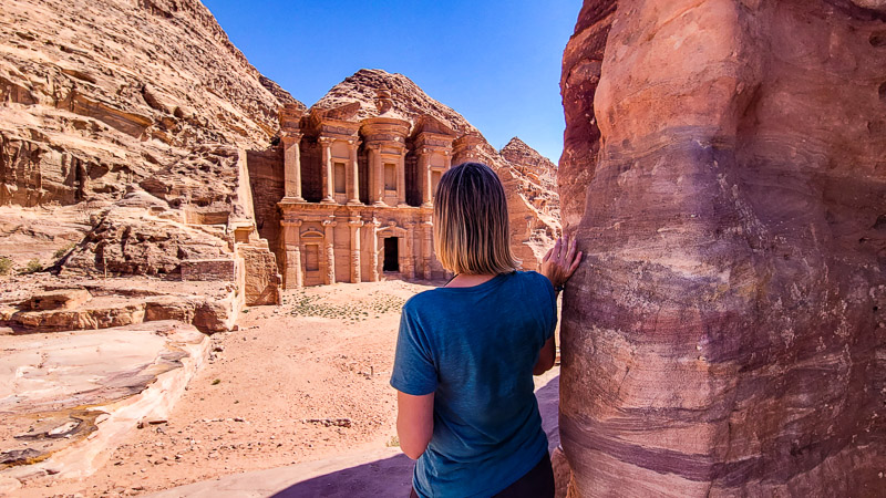 the monastery petra jordan -2