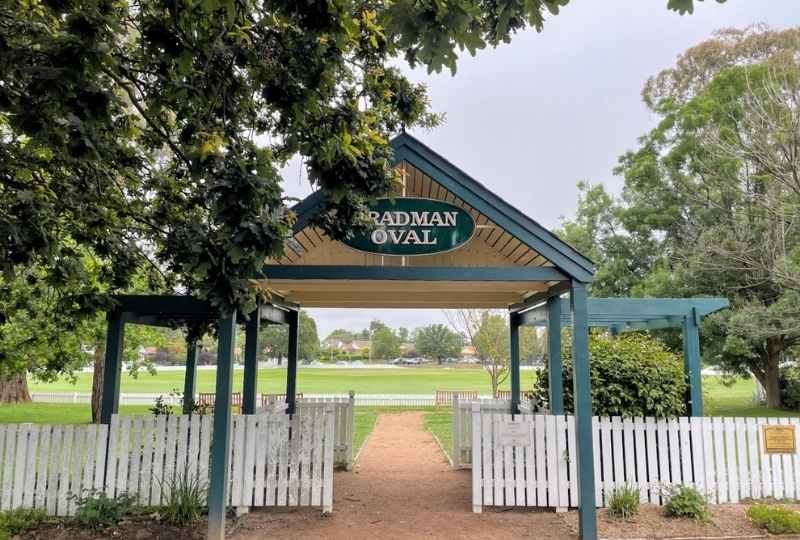Donald Bradman cricket oval Bowral