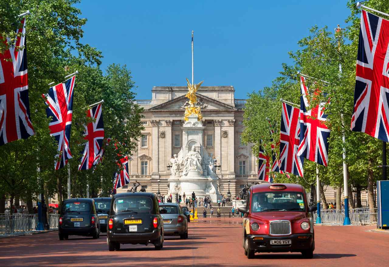 The mall st london for royal parades