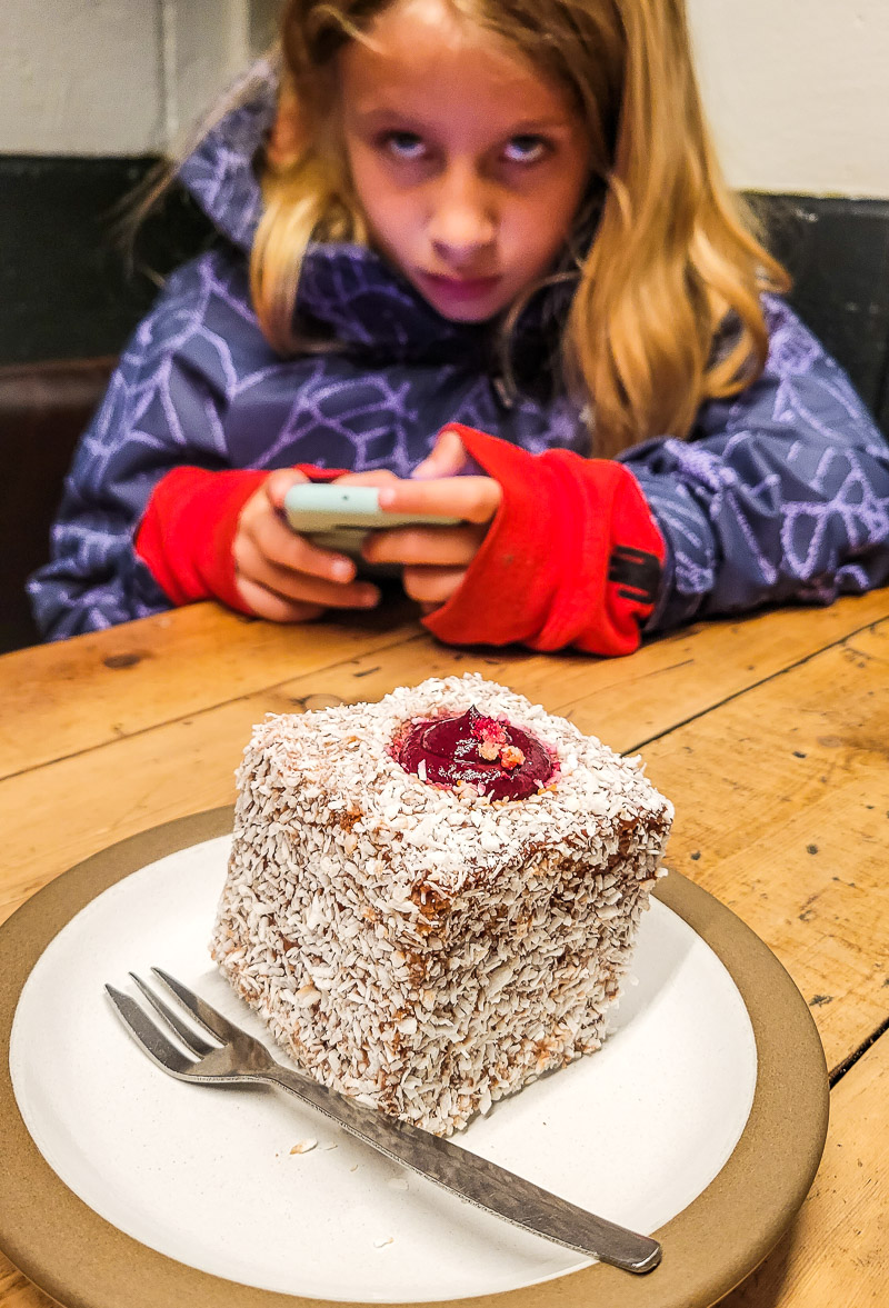 Coffee shop near Shoreditch, London