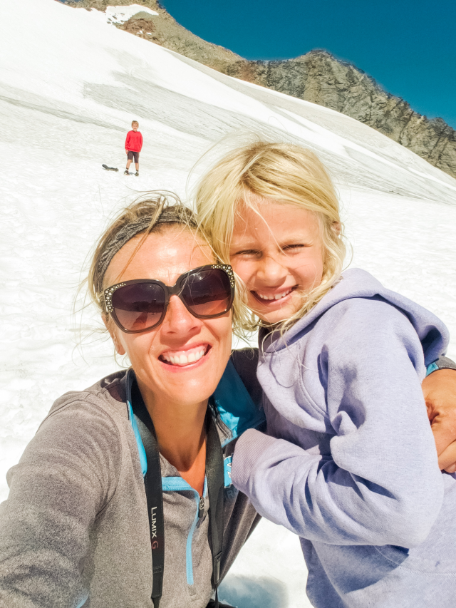 hiking sahale glacier north cascades np