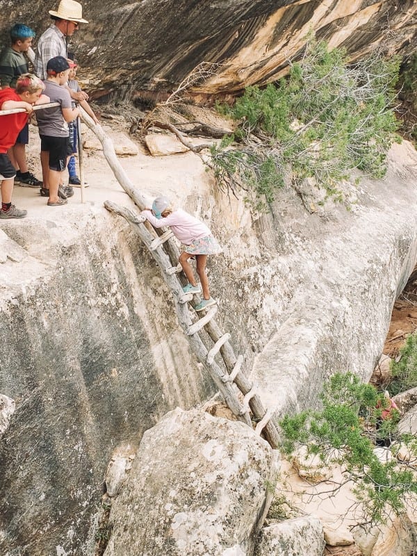 natural bridges national monument Sipapu bridge hike (2)