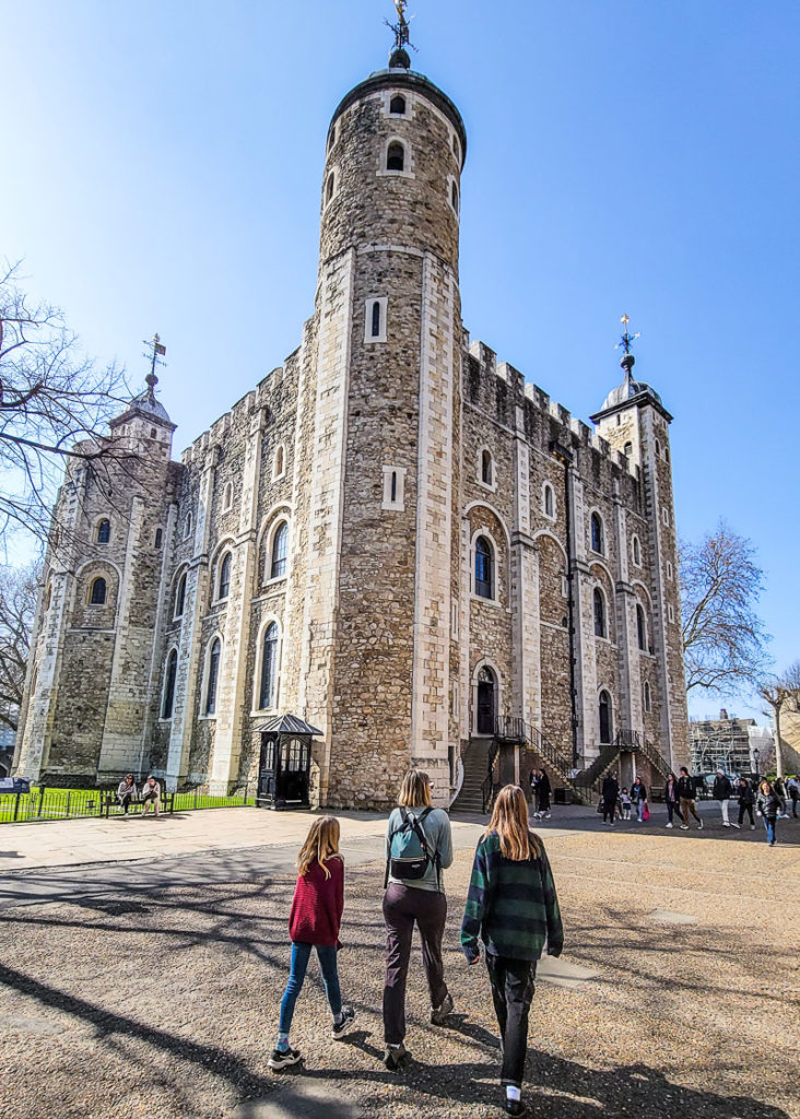 Visiting the Tower of London was cool