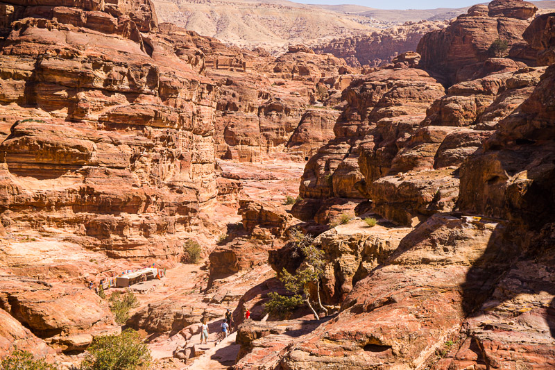 1000 steps views petra