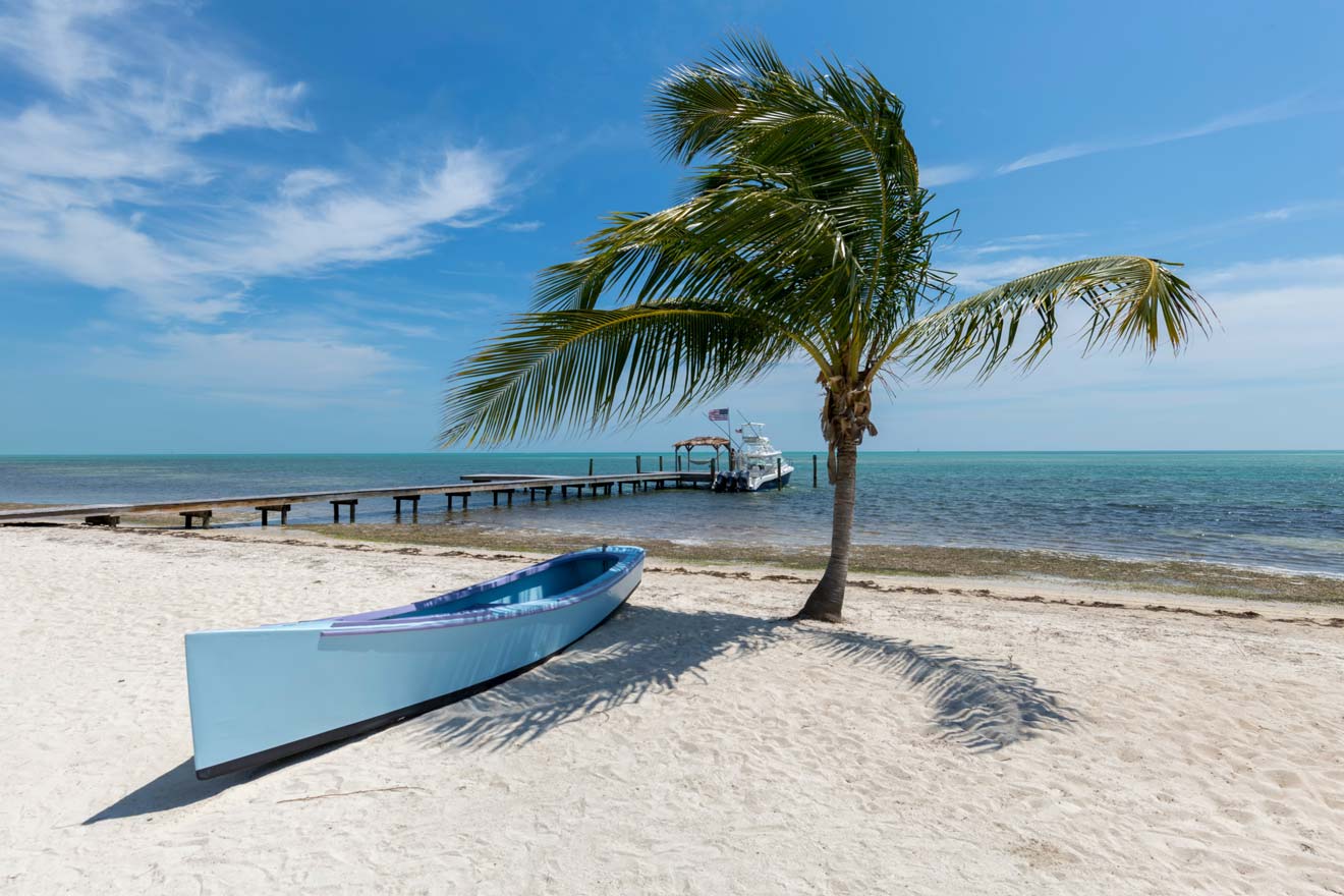 Best accommodations on the beach in Islamorada