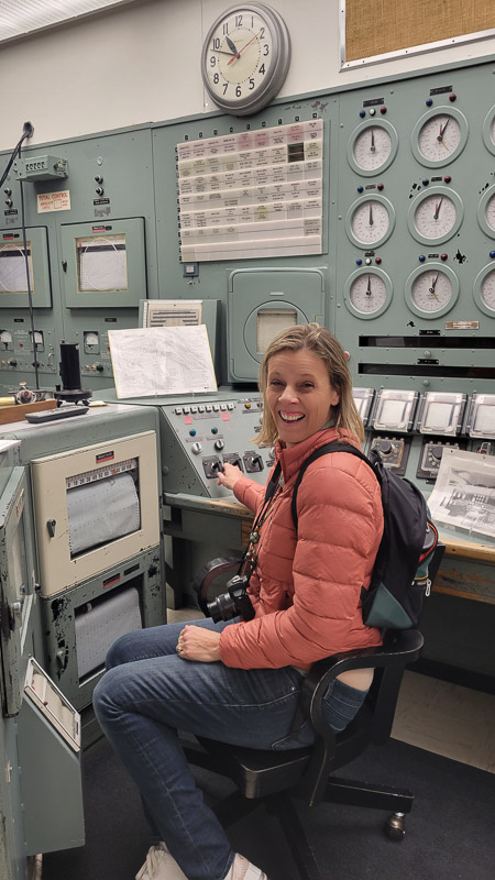 B REactor control room hanford