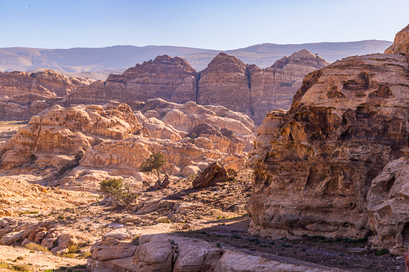 back door trail into petra