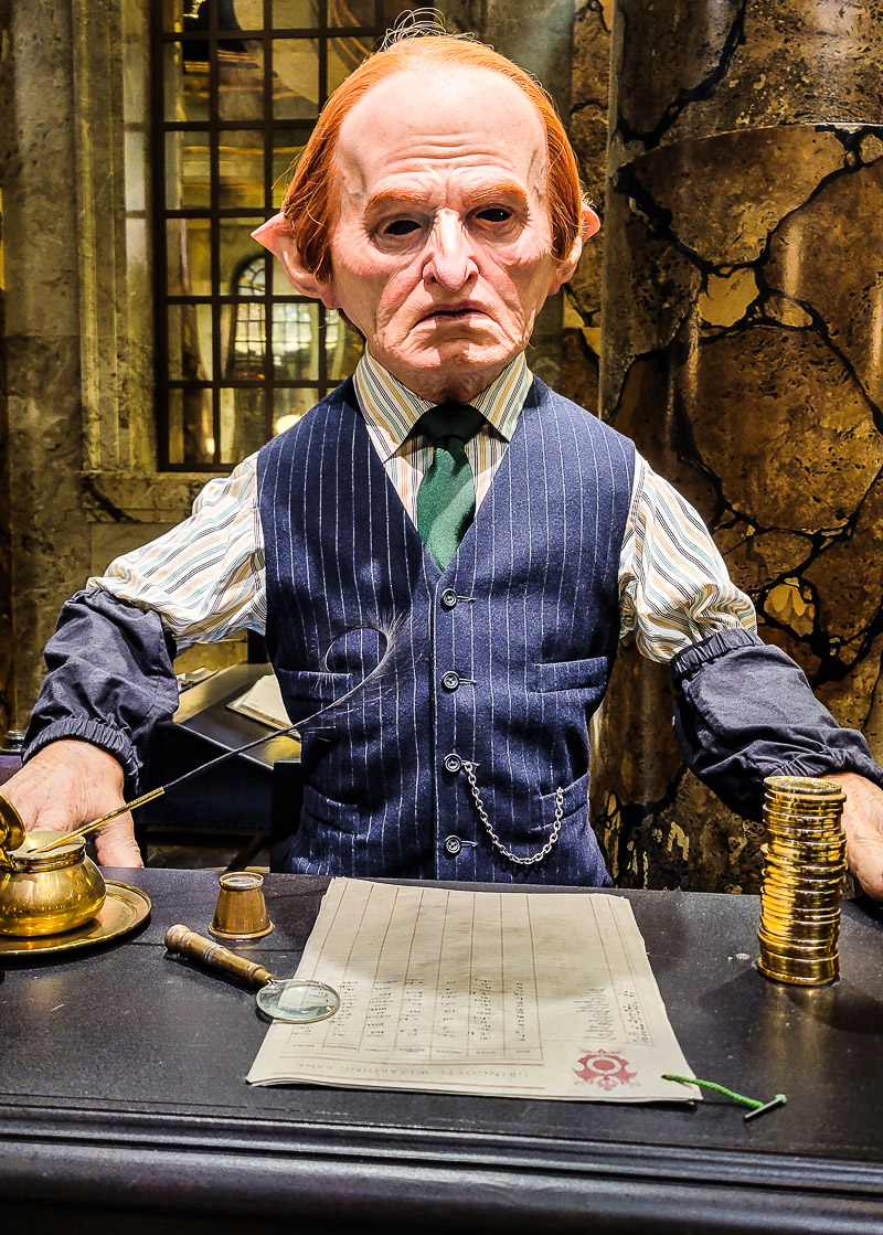 Gringotts Bank, Harry Potter, London