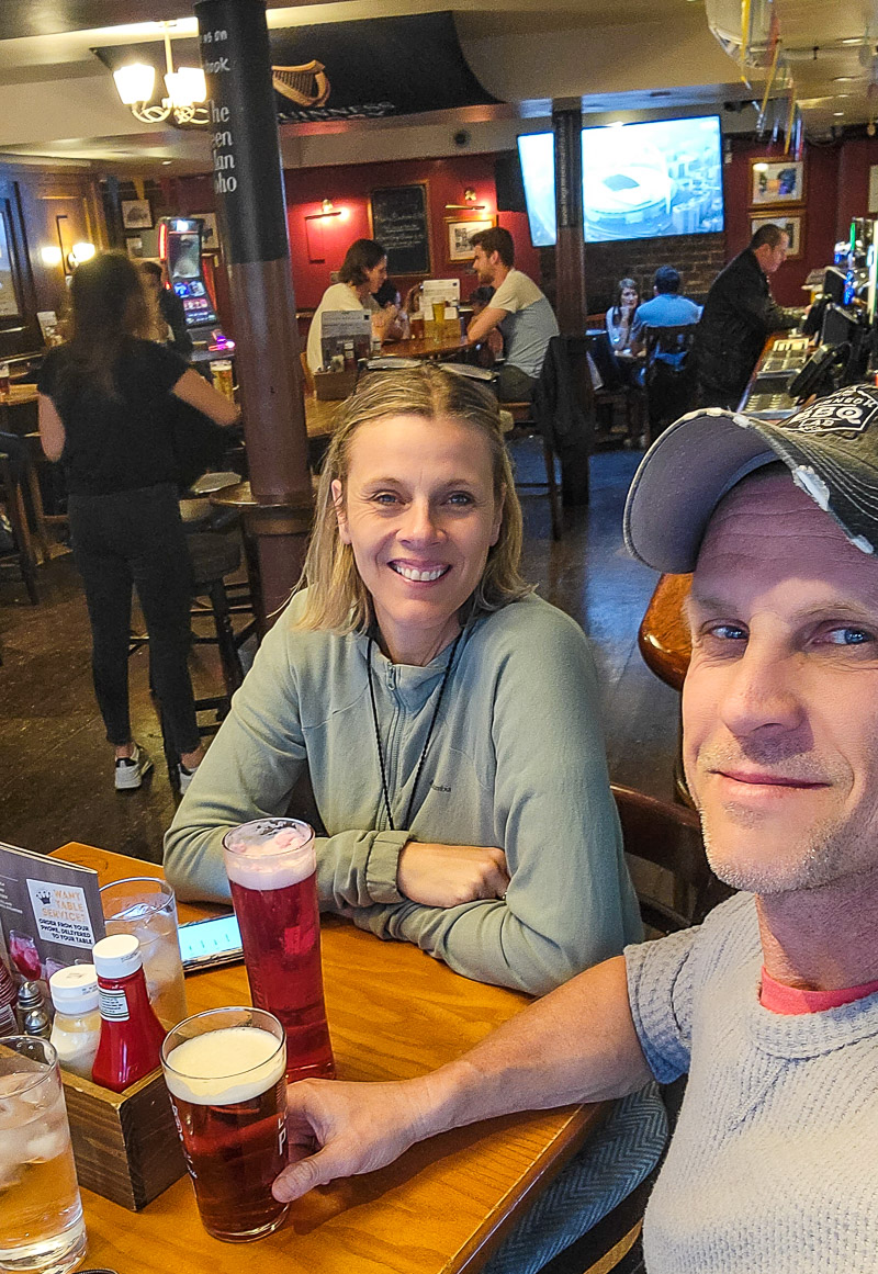 London pub lunch, Oxford Street