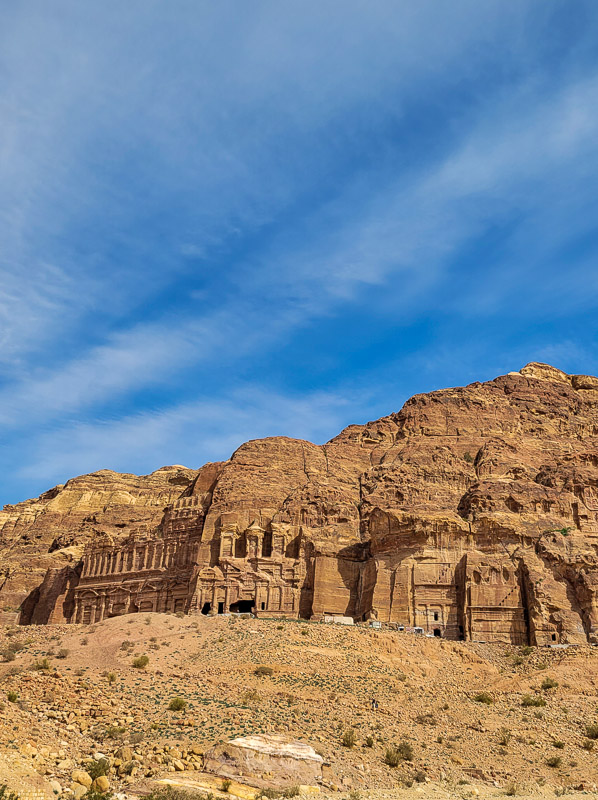 the royal tombs petra