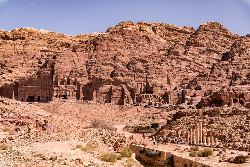 Colonnaded Street and Royal Tombs