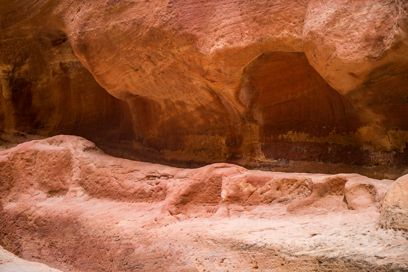 water channel in rock