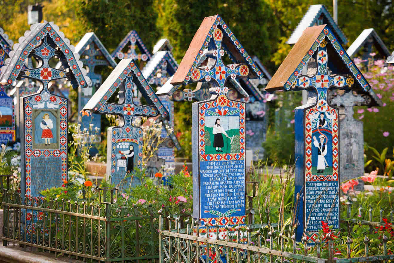 2 UNESCO tombstones at the Merry Cemetery