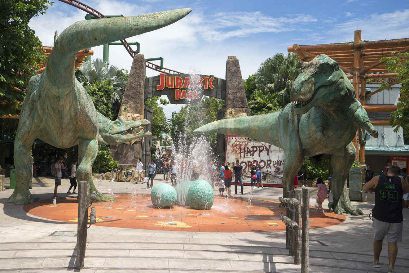 Facilities inside Universal Studios Singapore