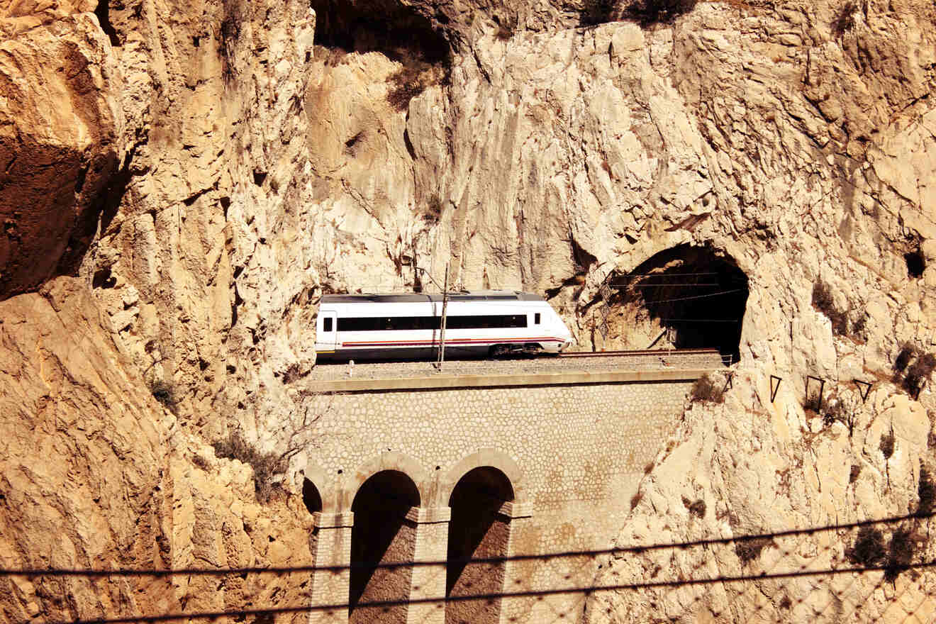 Public transport to caminito del rey shuttle bus timetable