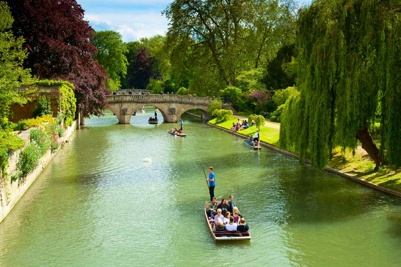 Punting on the River Cam