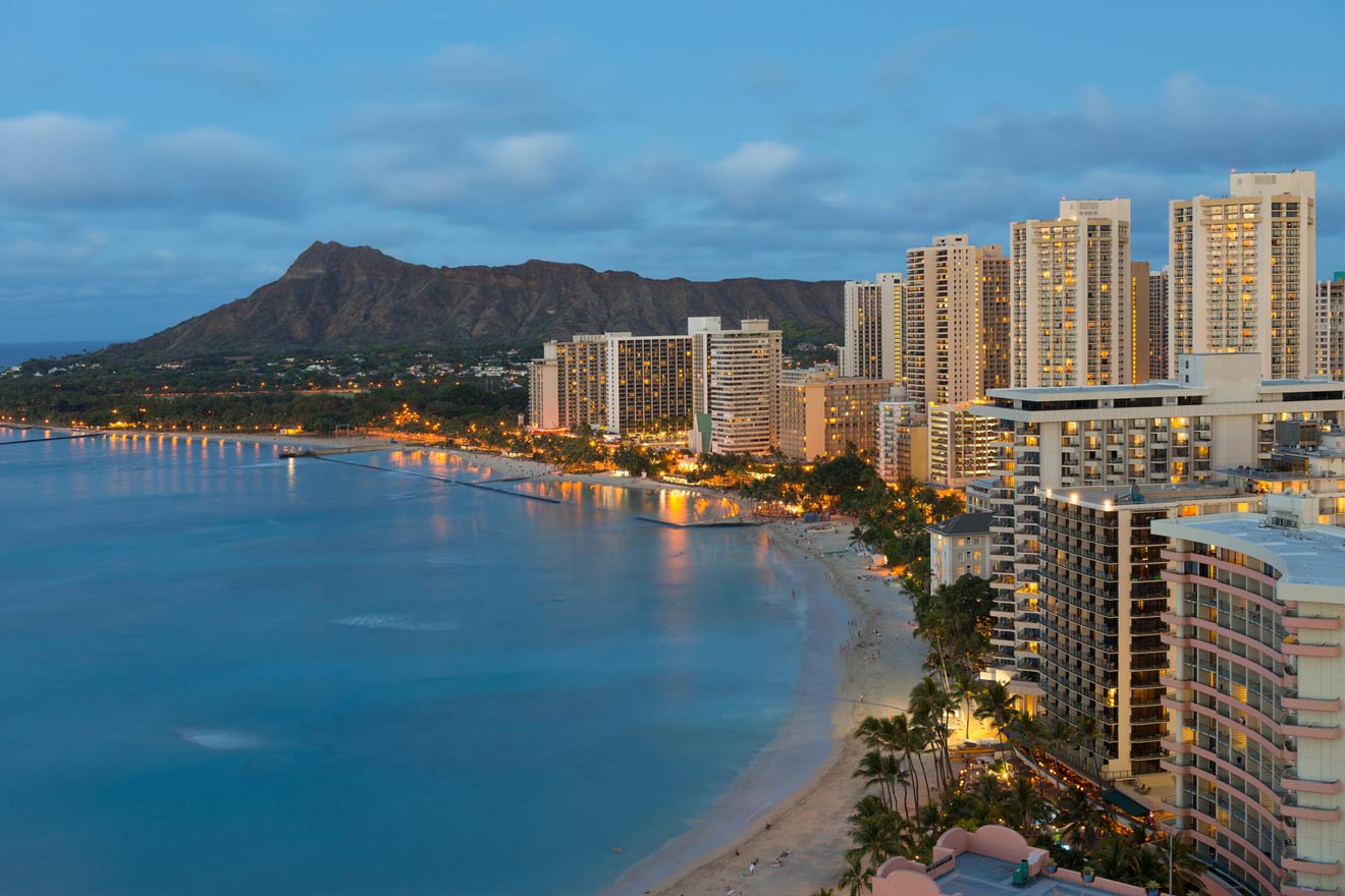 best time to visit Waikiki Beach