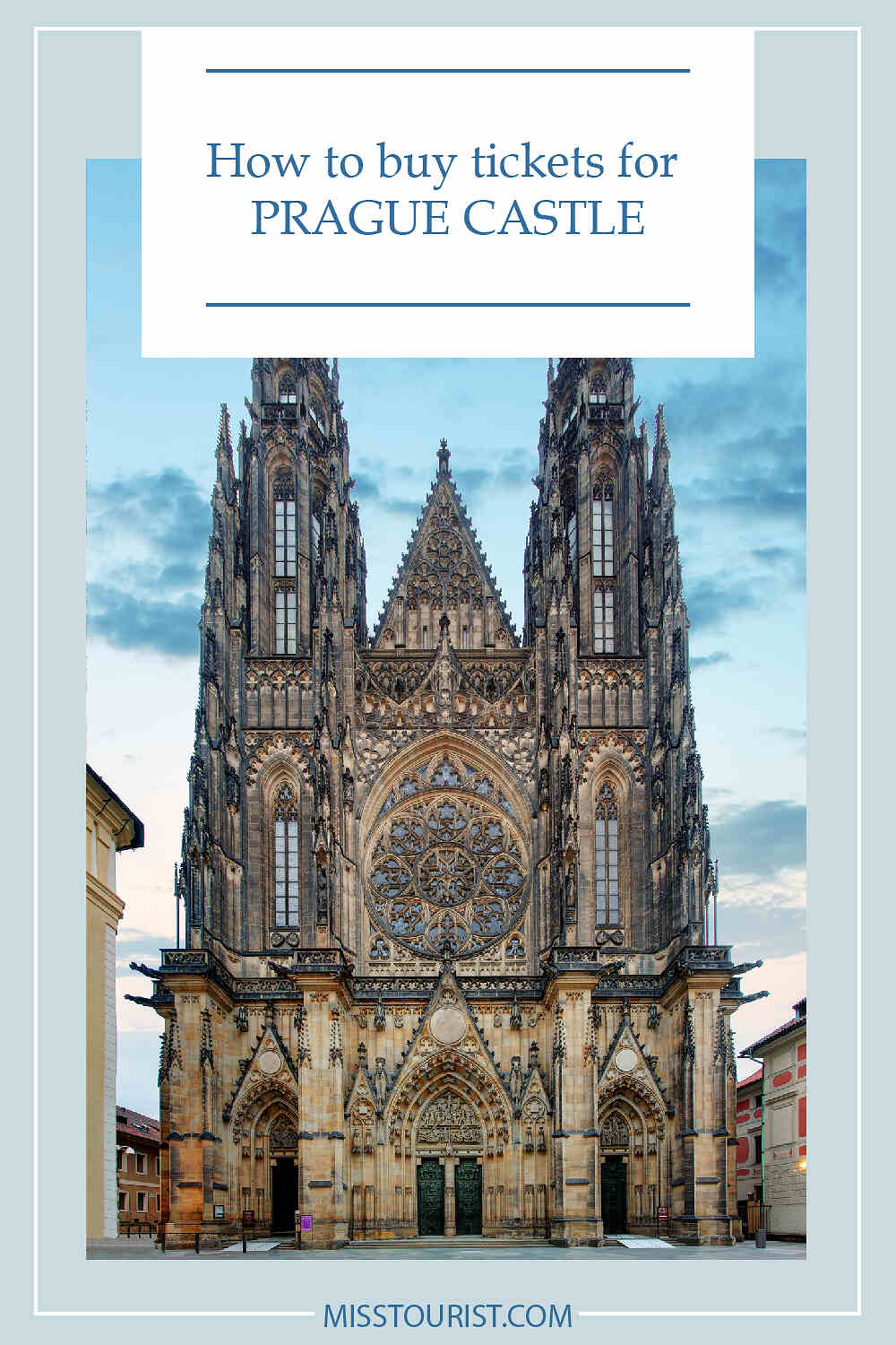 Prague castle tickets Pin 2