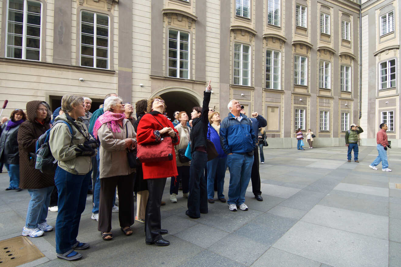 Pre purchased group tours with an expert guide