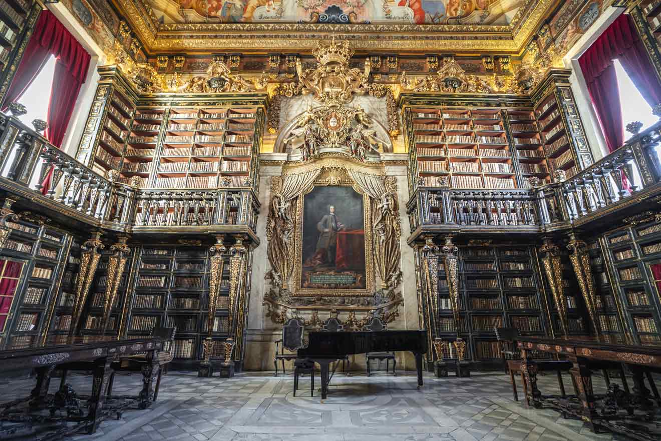 2 historic University of Coimbra Portugal