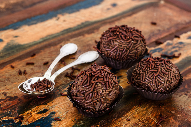 Brigadeiro brazilian chocolate treat