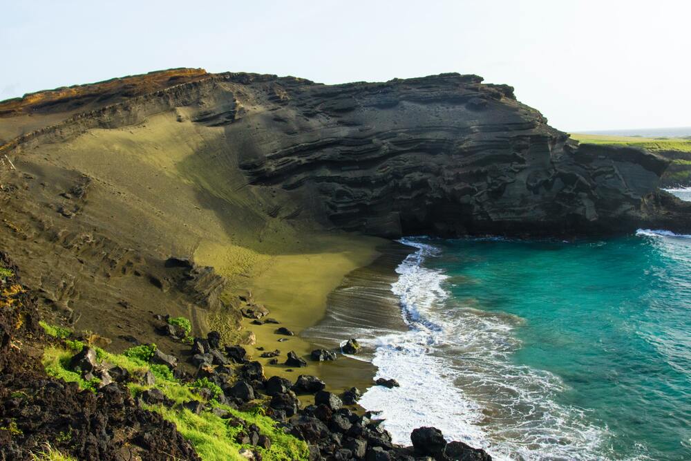 Papakolea Beach, Green Sand Beach