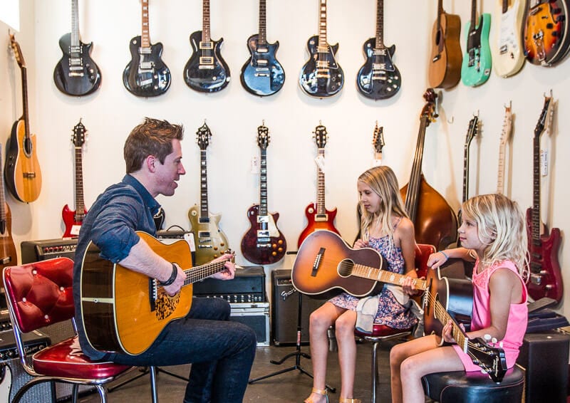 Guitar lessons at Fondren Guitars Jackson MS