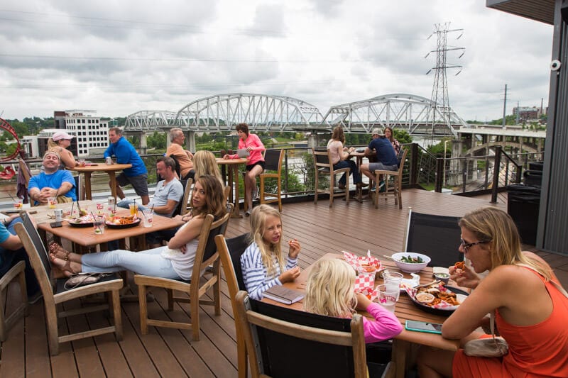 Acme feed and Seed Nashville rooftop views