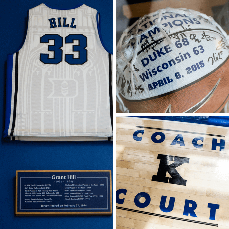 Duke Basketball museum at Cameron Indoor Stadium 