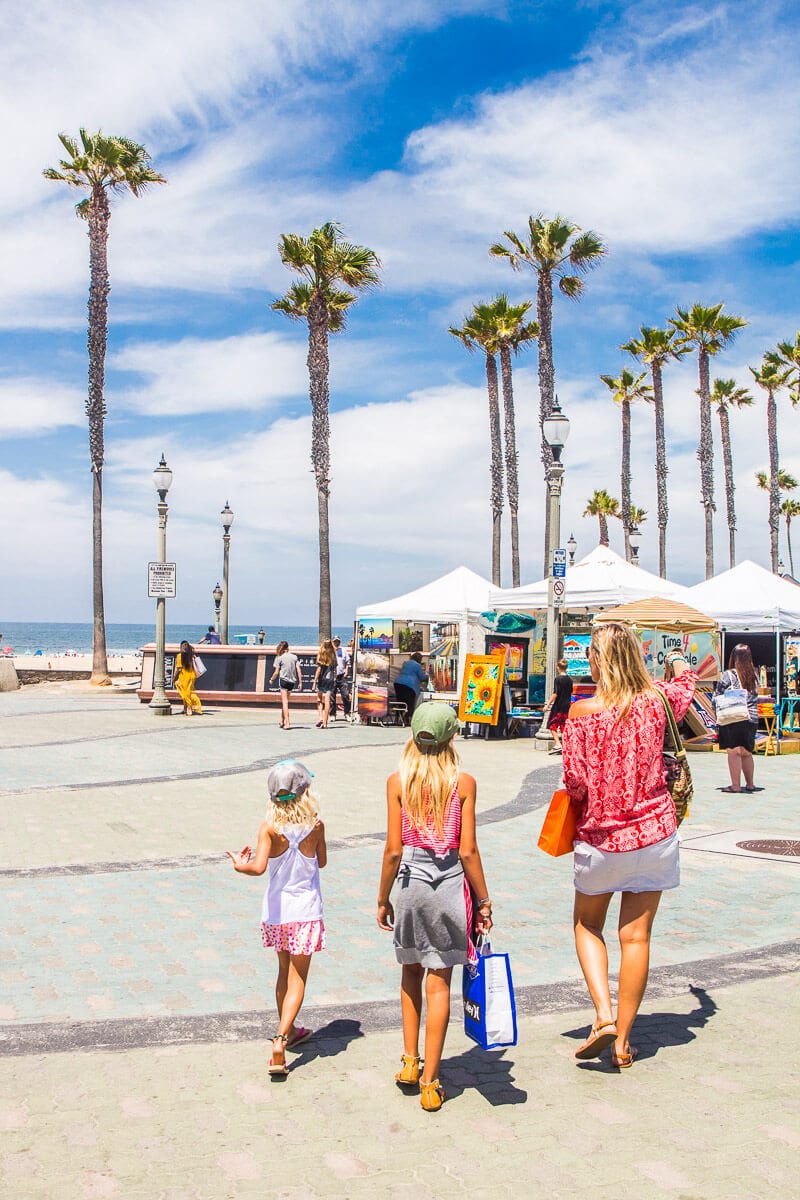 Shopping in Huntington Beach, California