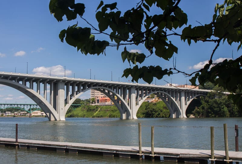 The Riverfront in Knoxville, Tennessee