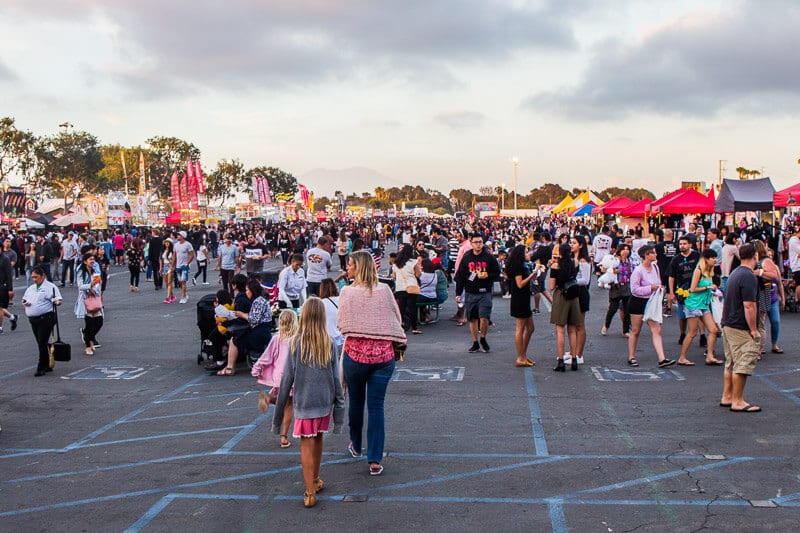 OC Night Market in Costa Mesa, Orange County