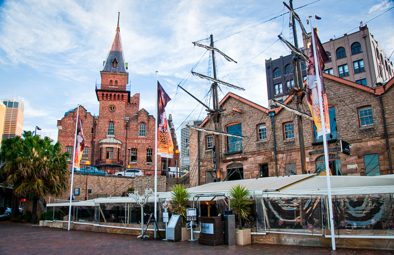 historick buildings in the the rocks sydney