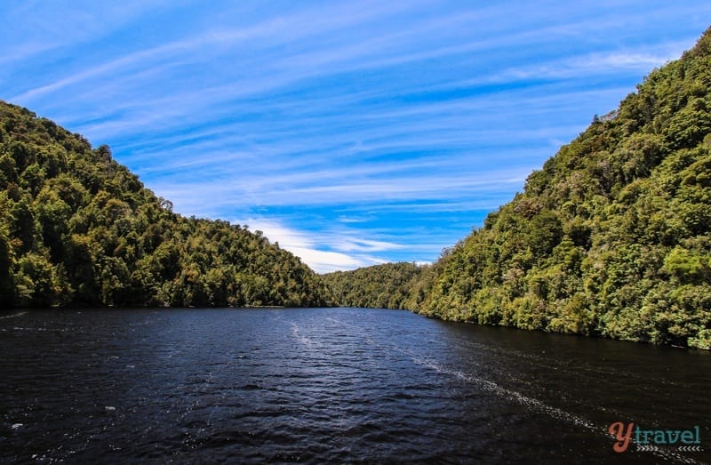 hills around a river