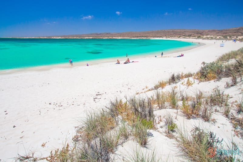 white sandy beach of Turquoise Bay, Exmouth, Western Australia