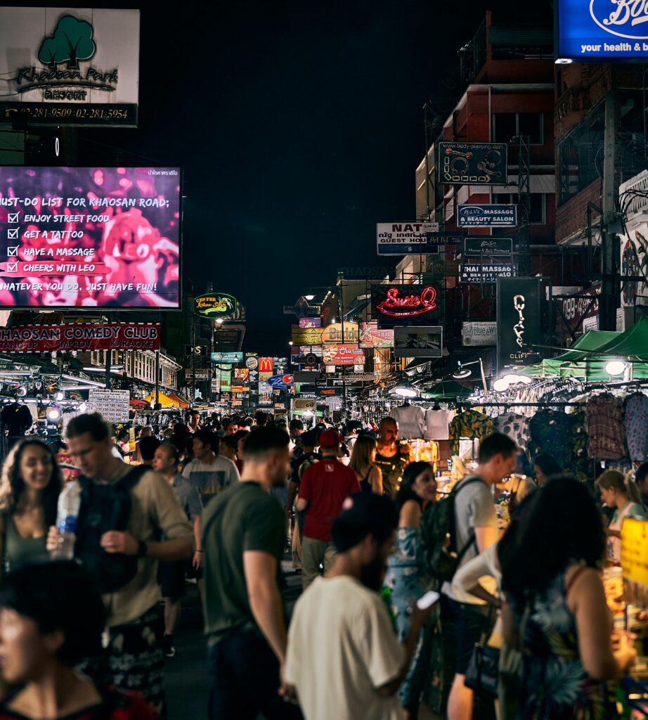 people on khaosan road